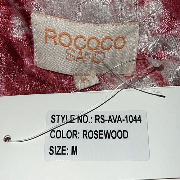 NWT Rococo Sands Ava Mini Dress in Rosewood Medium Revolve - Picture 13 of 15